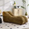 Creative Bean Bag Sofa Chair With High Quality Sponge Filling - Brown - Image 7