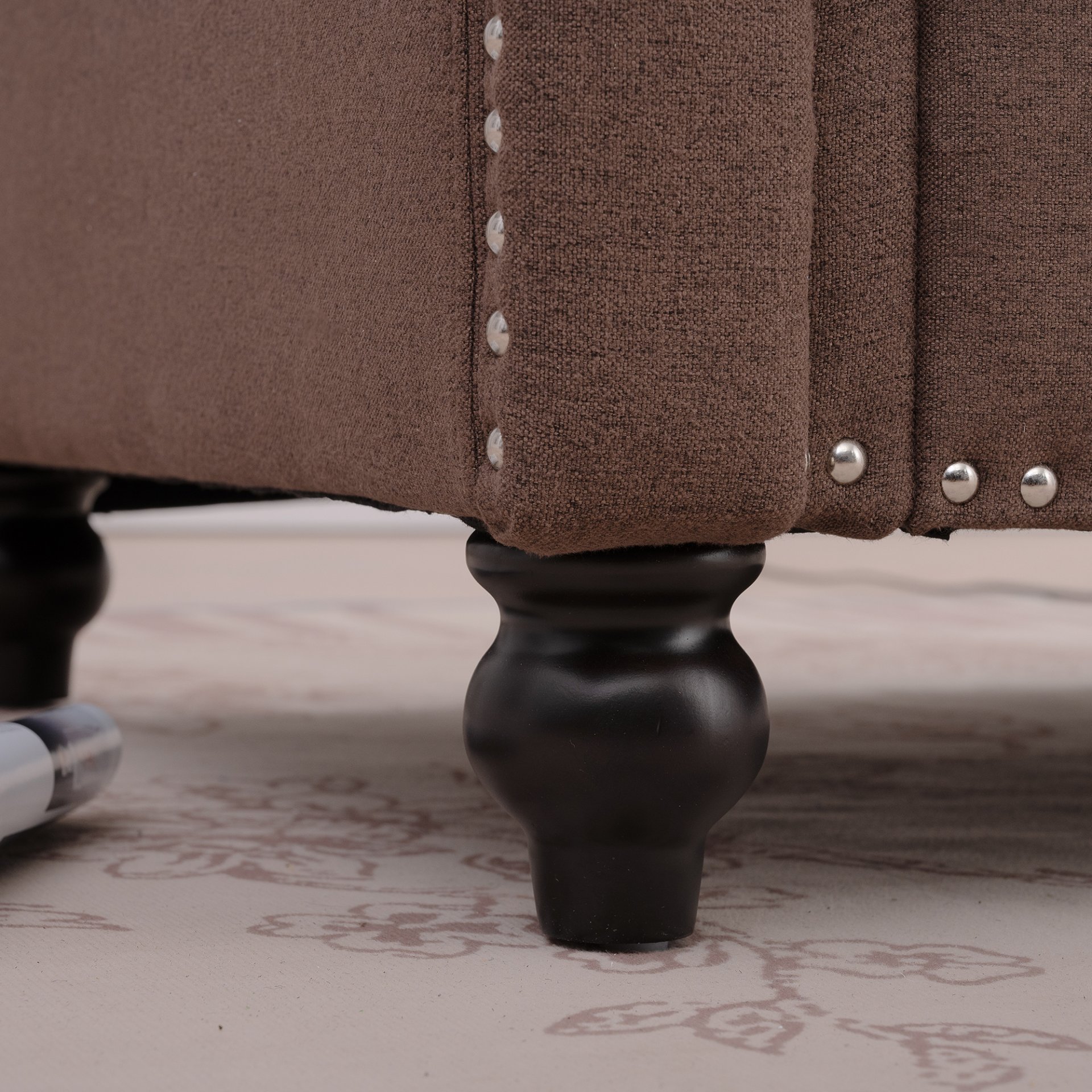 37.4" 1 Seater Sofa - Brown - Image 17