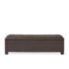 Santiago - Wicker Storage Bench - Brown Multi - Image 14