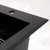 Kitchen Sink 33" X 22" Granite Composite Drop In Sink With Durable Construction - Black - Image 7