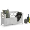 Amherst - Entryway Storage Bench - White - Image 9