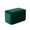 3 In 1 Pull Out Sofa Bed, Convertible Sleeper Sofa Bed, 3 Seater Sofa With Movable Ottoman - Green - Image 25