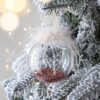 Christmas Ball Ornaments, Decorative Hanging Ball Christmas Tree Ornaments, For Holiday Decorations (Set of 6) - Multi - Image 2