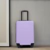 20" Carry On Luggage Lightweight Suitcase, Spinner Wheels - Lavender Purple - Image 2