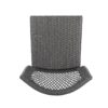 Farley - Stacking Sidechair (Set of 2) With Open Backrests - Gray - Image 15