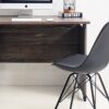 Urban - Farmhouse Composite Wood Writing Desk With Eco Friendly Material And Durable - Gray - Image 5