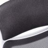 Office Chair, Adjustable Height, Swivel, Ergonomic - White - Image 6