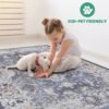 Payas - 2' X 8' Traditional Runner Rug - Blue - Image 6