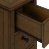 Accent End Table, Storage Drawer, Transitional - Espresso - Image 7