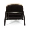 Mikael - Wicker Like Chaise Lounge With Cushion For Outdoor Relaxation - Dark Brown - Image 11