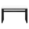 Computer Desk, Home Office, Standing, Adjustable, Laptop, Contemporary And Modern - White / Black - Image 3