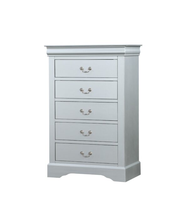 Louis Philippe - Chest - Silver Gray