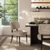 Harriet - Split Back Upholstered Dining Side Chair (Set of 2) - Merino Gray - Image 6