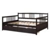 Full Size DayBed With 2 Drawers - Espresso - Image 4