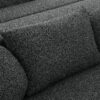 Boneless - Couch Modular Sectional Sofa With Deep Seating, Curved Design - Black - Image 19
