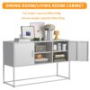 Modern Sideboard Buffet With Plenty Of Storage Space, Anti-Tilt Mechanism, Elegant Handles, Silent Magnetic Closures And Eco-Friendly Finishes For Kitchen, Dining Room, Bed Room And Living Room - White - Image 10