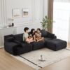 Compressed Sofa, Large Sectional Couches For Living Room - Black - Image 10