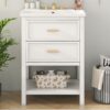 Bathroom Vanity With Top Sink, Modern Bathroom Storage Cabinet With 2 Drawers, Single Sink Bathroom Vanity - White - Image 24