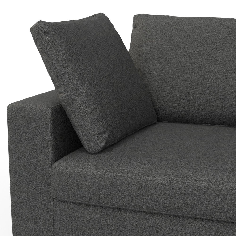 Charlie - Deep Seater Sofa - Gray - Image 3