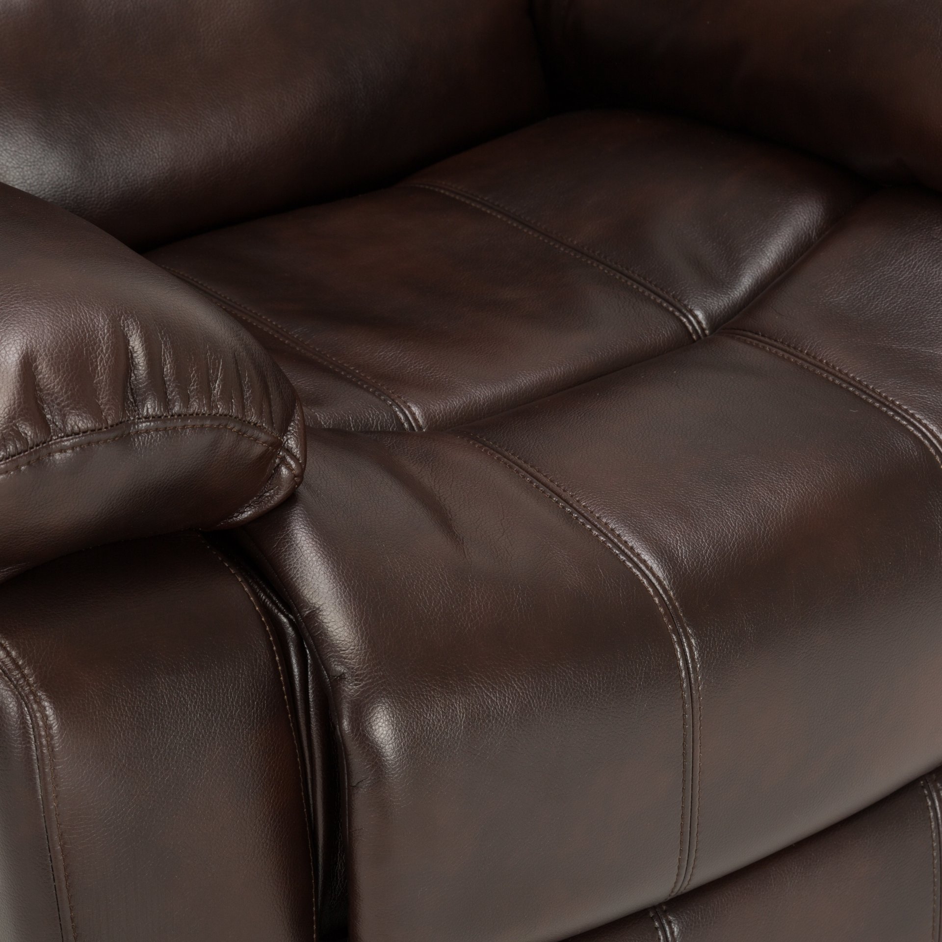 Charlotte - Glider Recliner With Classic Style And Plush Comfort - Brown - Image 9