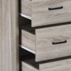 Titeca - Contemporary 5 Drawer Dresser - Oak - Image 14