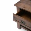 Monroe - End Table - Distressed Charcoal Brown - Image 4