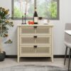 3 Drawer Cabinet, Suitable For Bedroom - Natural - Image 2