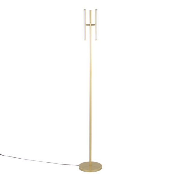 Icicle - Modern Swivel Floor Lamp - Gold