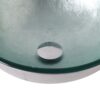 Artistic Vessel Bathroom Sink With Pop Up Drain - Silver - Image 5