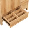 36" Bathroom Vanity, 2 Soft Close Doors, 4 Soft Close Drawers, Adjustable Shelf, Storage Cabinet - Acacia Wood - Image 17