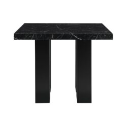 Mikha - Bar Table And Bar Stools - Black