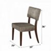 Drake - 5 Pieces Dining Room Set - Espresso / Gray - Image 13