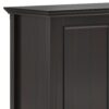 Amherst - Wide 3 Door Storage Cabinet - Hickory Brown - Image 3