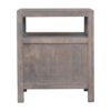Acid - 2 Drawer Open Bedside Table - Gray Ash - Image 9