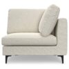 Ava - Mid Century Corner Sectional Sofa - Cream - Image 5