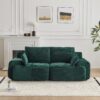 Compressed Sofa, 2 Seater Large Sectional Couches For Living Room - Green - Image 12