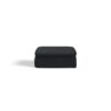 Cloud L Shape Modular Sectional Sofa With Ottoman, 3 Seater Convertible Couch - Black - Image 14