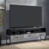 Raziela - TV Stand - Gray - Image 5