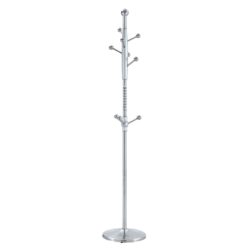 Modern Stainless Steel Spray Painted Hanger With Reinforcement 72" Raised Design Optional - Silver