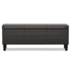 Afton - Storage Ottoman Bench - Tanners Brown - Image 12