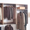 Devi - Wall Mounted Wood Closet System & Modular Units - Oak - Image 6