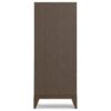 Harper - 5 Shelf Bookcase - Walnut Brown - Image 4
