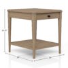 End Table With Storage Drawer - Sand - Image 6