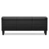 Afton - Storage Ottoman Bench - Midnight Black - Image 5