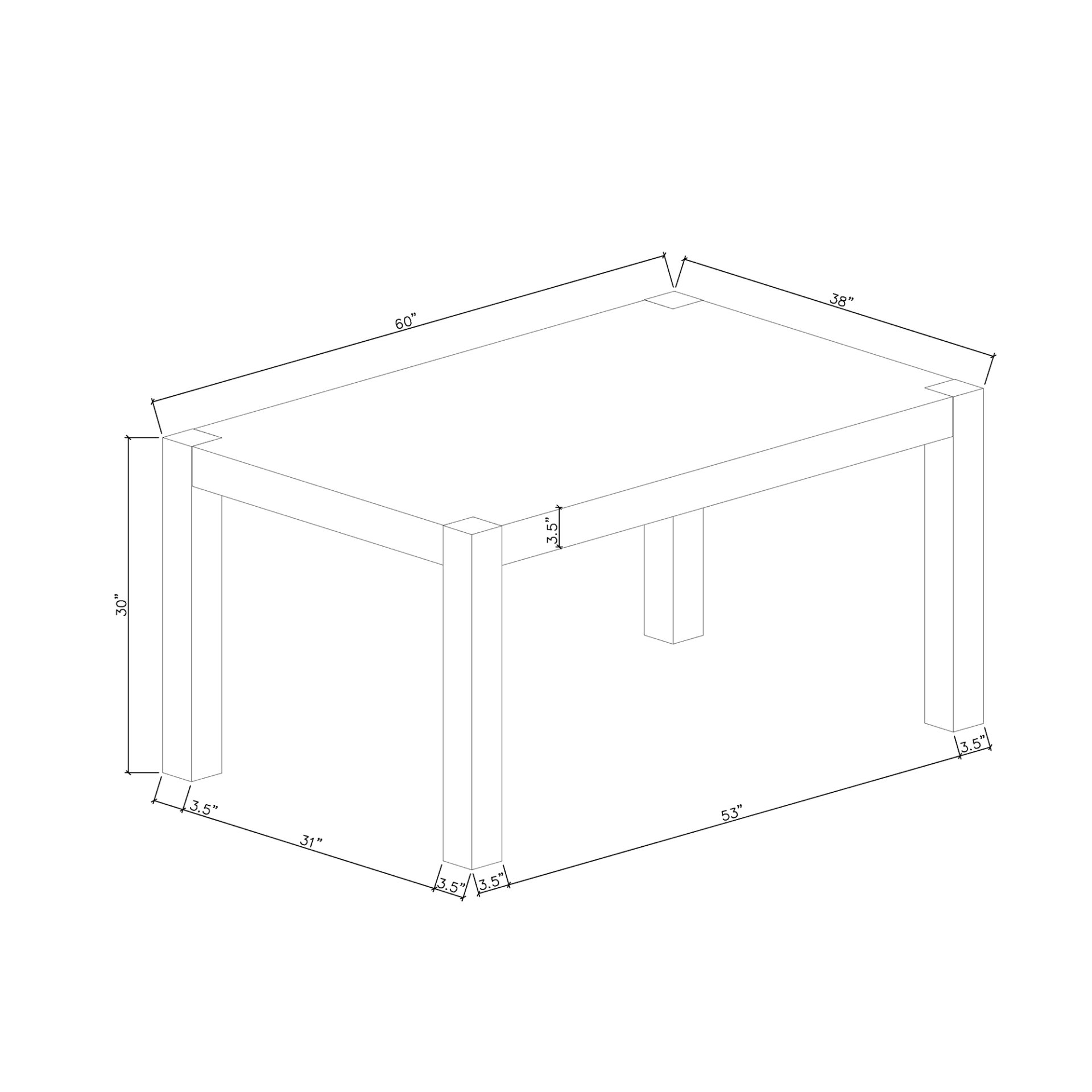 Dahiris - Dining Table Set With Chairs - Gray - Image 3