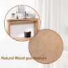 Slim Console Table, Narrow Entryway Table With Bead Detail - Light Natural / Natural - Image 12