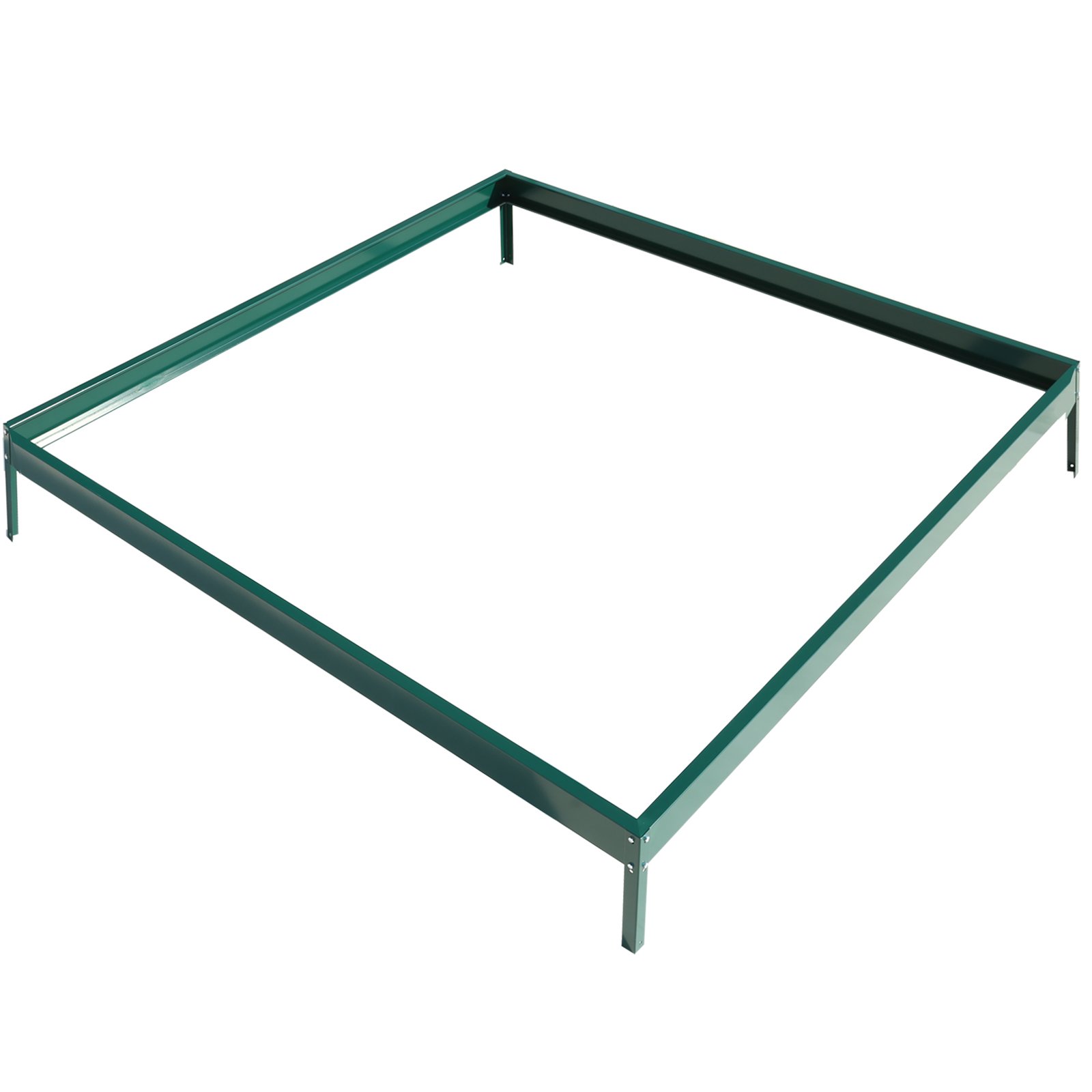 6.3'x6.2'x7' Polycarbonate Greenhouse, Heavy Duty Outdoor Aluminum Walk-In Green House Kit With Rain Gutter, Vent And Door For Backyard Garden - Green - Image 23