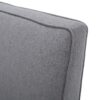 Contemporary Loveseat & Upholstered Fabric And Birch Wood Legs - Gray - Image 15