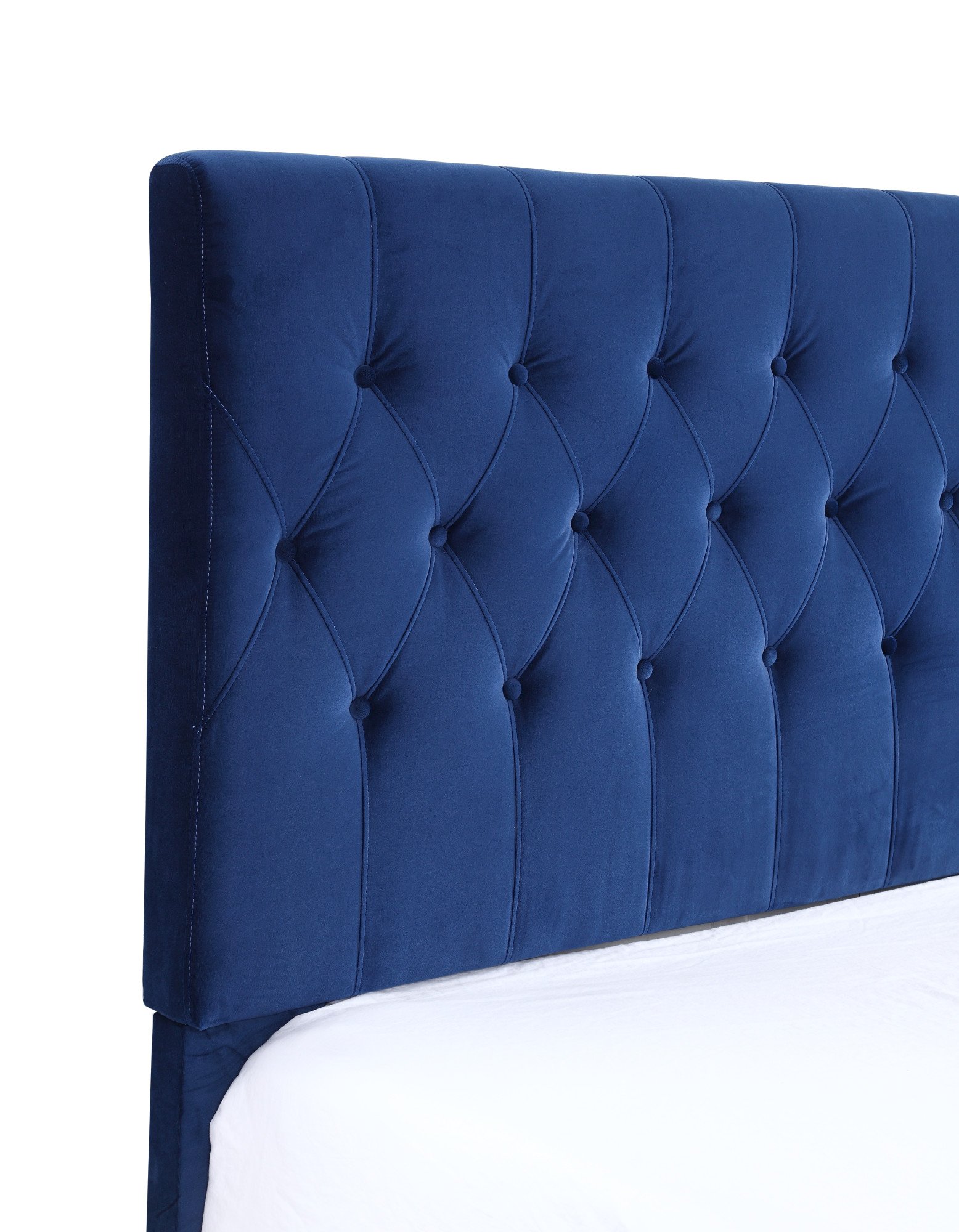 Luma - Twin Upholstered Bed - Blue - Image 5