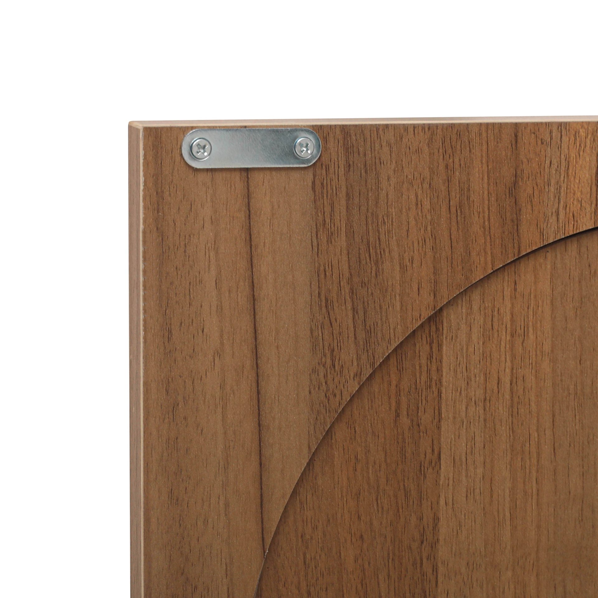 Corner Cabinet, Rattan Door, Freestanding Corner Tables For Small Spaces, Corner Shelf Stand For Living Room, Kitchen, Bathroom, Bedroom - Walnut - Image 16